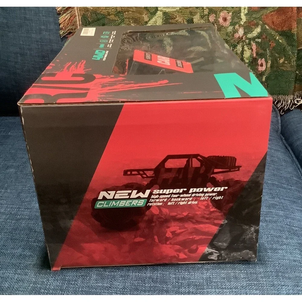 RC Car, Racing Car with 2 Batteries, 1:1 RTR 2.4Ghz 4WD Remote Control Car